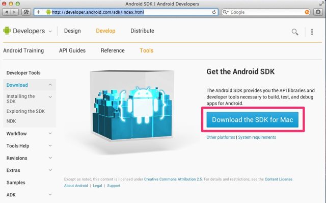 Download Sdk Android For Mac